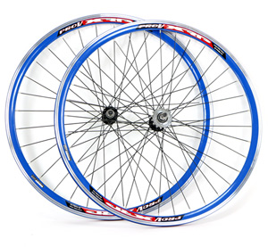 FREE SHIP 48 STATES*  Vuelta PRO V Fixie Track Bicycle Wheelsets PROMO SALE Super Fast Aero Rim Fixie Track Wheels with Smoothest Precision Bearing Hubs Available in New Custom Rim Colors