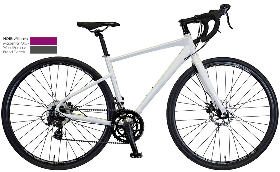 WFB SPORT, HydroformAluminum, Precision Bladed Fork Bikes
drop bar bike touring/commuter Bikes with Powerful Disc Brakes 