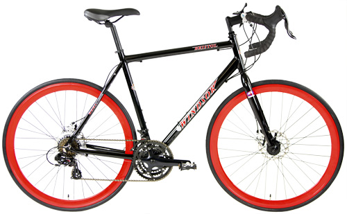 Shimano Equipped, CRMo Fork, Disc Brake Road Bikes Windsor Bristol 2.0 with Custom Color Aero Rims