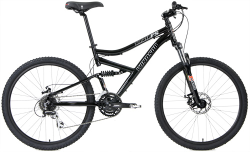 Windsor Trail FS Full Suspension Mountain Bikes with Shimano 24 Speeds